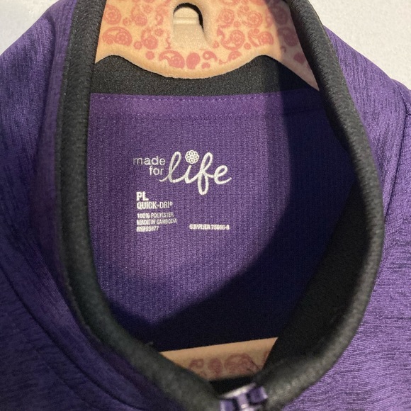 Purple and Black Jacket - Picture 4 of 5